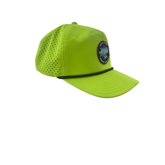 Melin Hydro Coronado Burst Neon Yellow Waterproof Snapback Hat Classic HTF Color - Picture 14 of 16